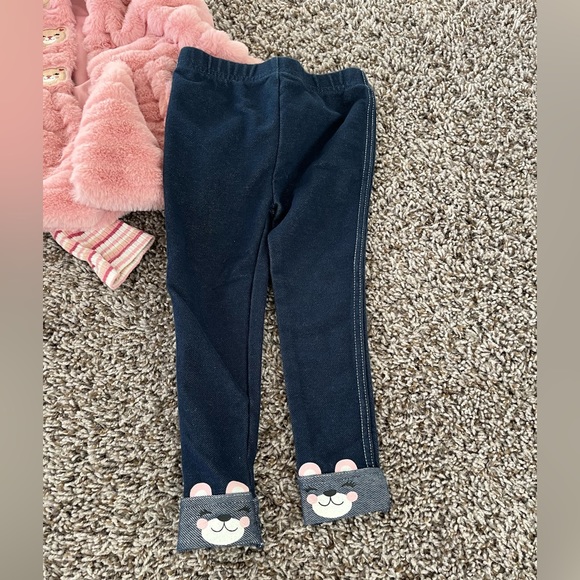 Adorable 3 piece set. So soft!! Little lass size 24 months EUC - Picture 3 of 4